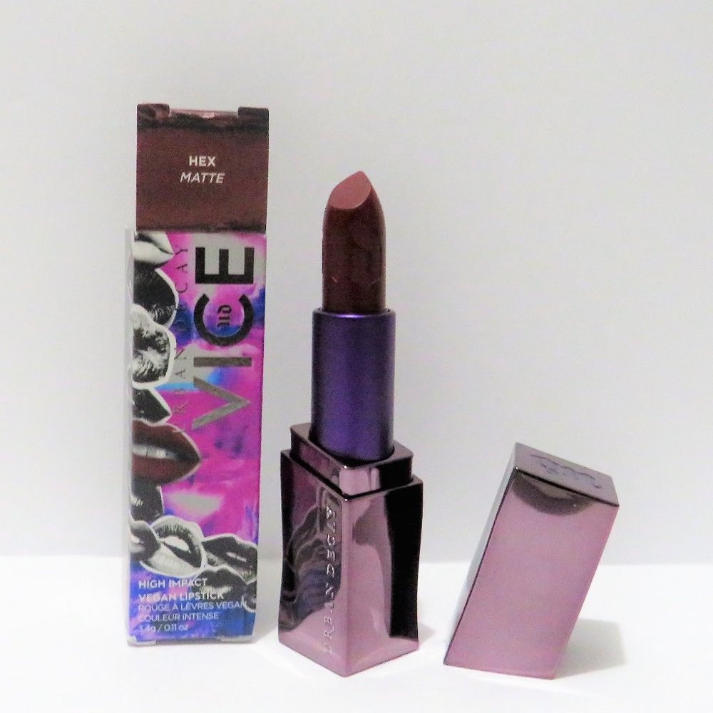 URBAN DECAY VICE HIGH IMPACT VEGAN LIPSTICK - HEX (MATTE) 0.11 OZ